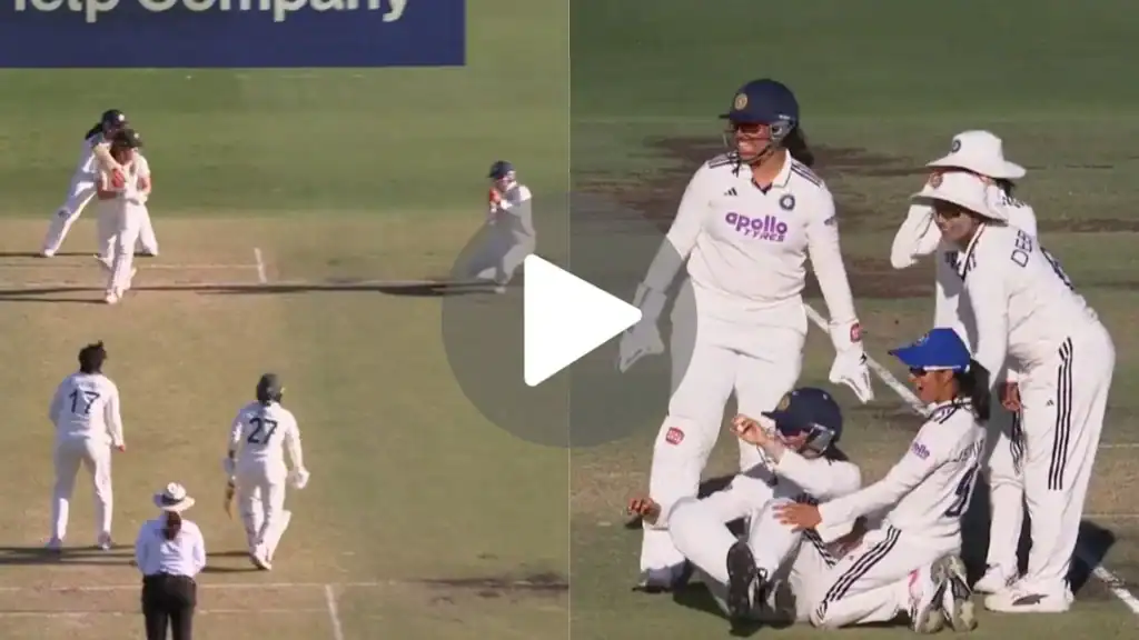 Smriti Mandhana’s Stunning Catch Dismisses McGrath