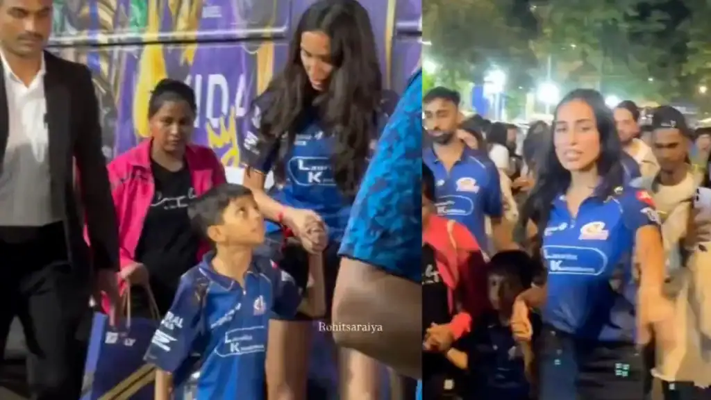 Mahieka Sharma’s Gesture Goes Viral After MI Win