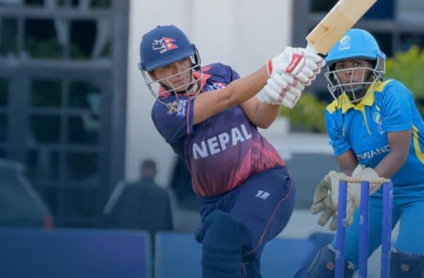 Samjhana Khadka’s 48 Guides Nepal Women to 2-Wicket Win Over Rwanda in Tight Contest Nepal Women Beat Rwanda by 2 Wickets in Kigali