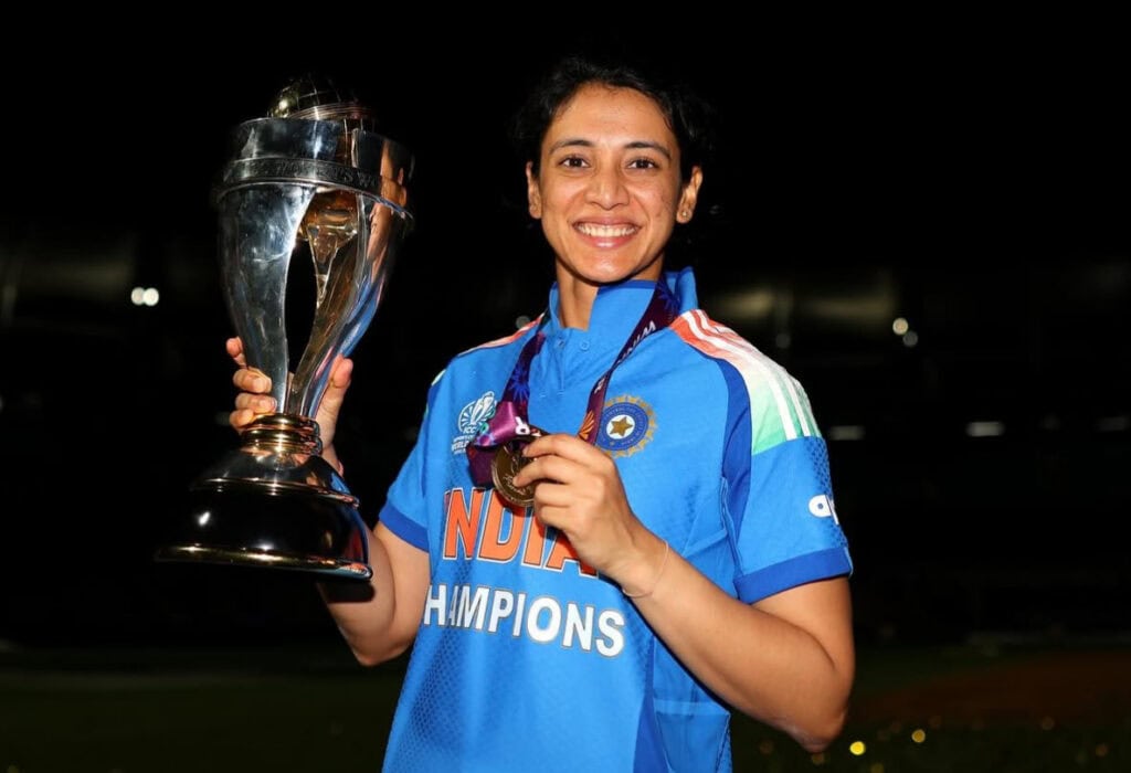 Smriti Mandhana Named in TIME Sports 100 List