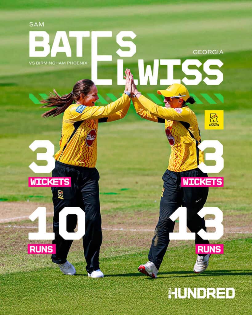 Trent Rockets Seal Fastest Win in Women’s Hundred History