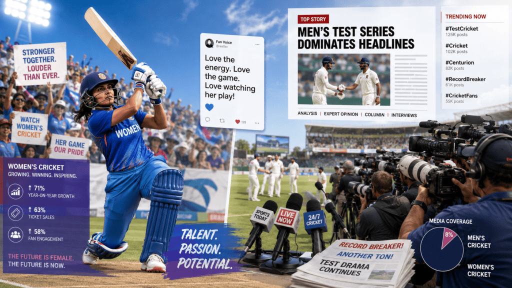 Why Women's Cricket Still Struggles for Equal Media Coverage