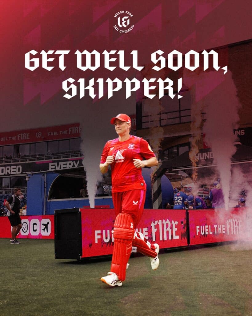 Sophie Devine Ruled Out of The Hundred 2026 as Welsh Fire Appoint New Captain; Danni Wyatt Replaced by MI London Sophie Devine Ruled Out as Welsh Fire Name New Captain