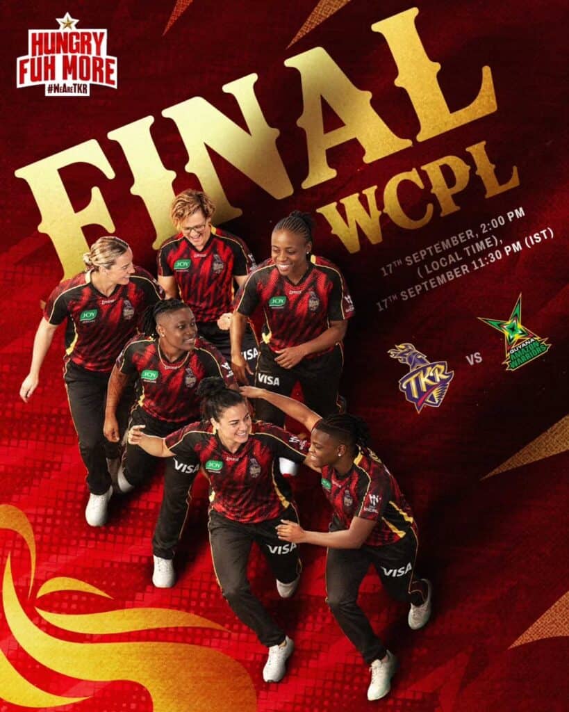 Women’s CPL 2026 Final Preview and Prediction: Teams, Key Players and Title Battle Women’s CPL 2026 Final: TKR vs Guyana Preview, Key Players and Prediction