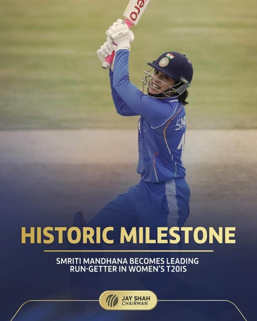 Shafali Verma and Smriti Mandhana Rewrite the Record Books With India’s Semi-Final Win Shafali, Mandhana Rewrite Records in Asian Games Semi-final