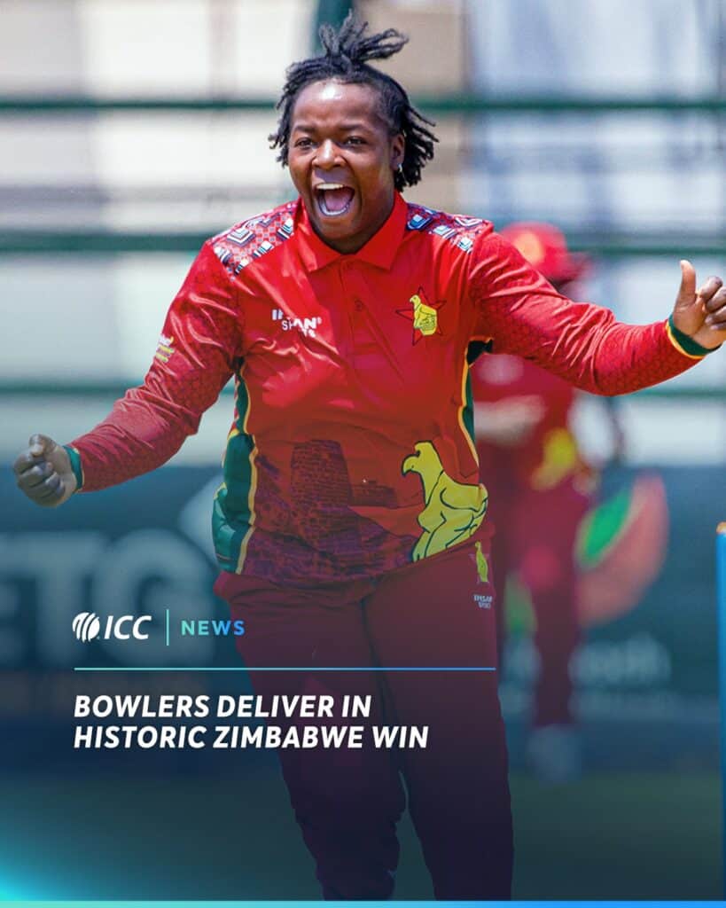 Zimbabwe Women Beat West Indies for Historic First ODI Win