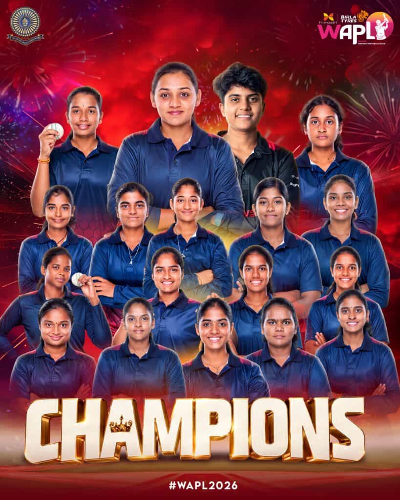 Rayalaseema Xen Stars Women Win WAPL 2026 Final