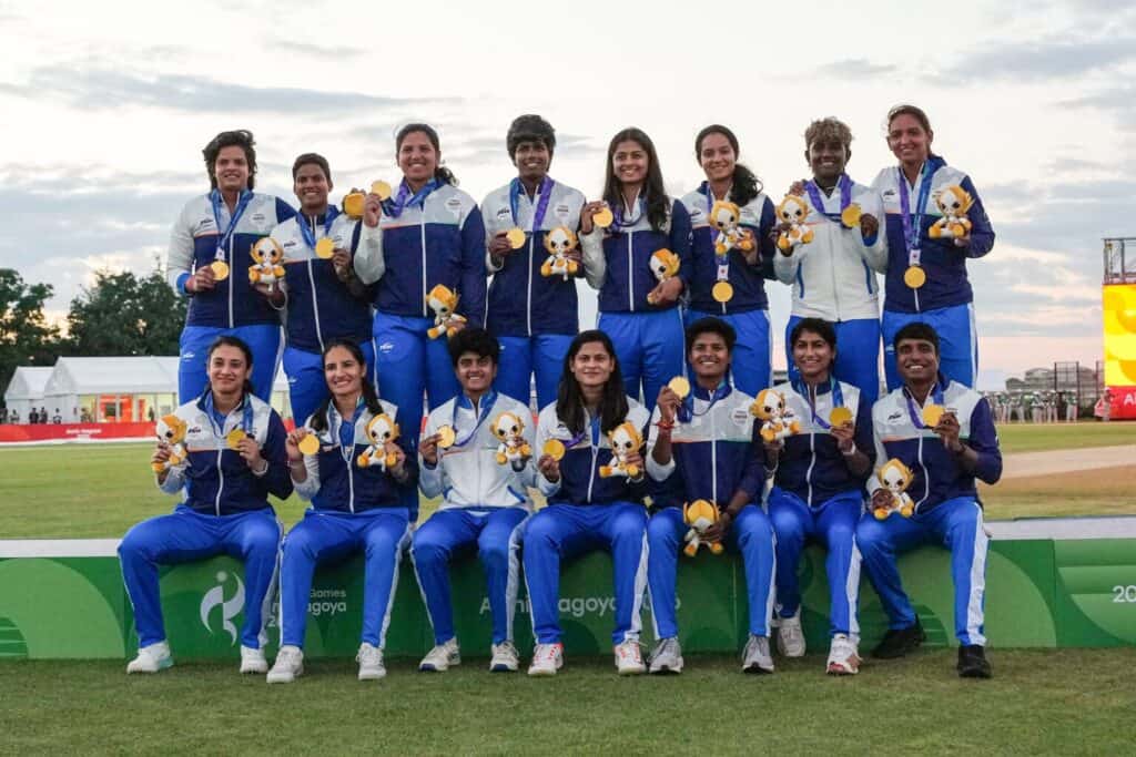 India Retain Asian Games Gold with 147-Run Win Over Sri Lanka