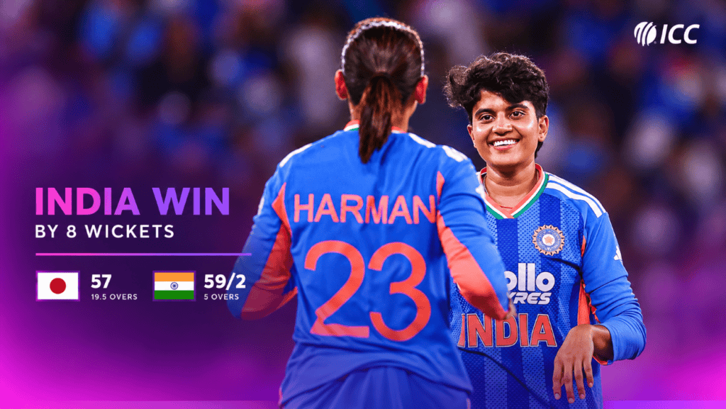 Women’s Asian Games 2026: India Women vs Japan Women Review and Highlights India Beat Japan by 8 Wickets to Reach Asian Games Semi-Finals