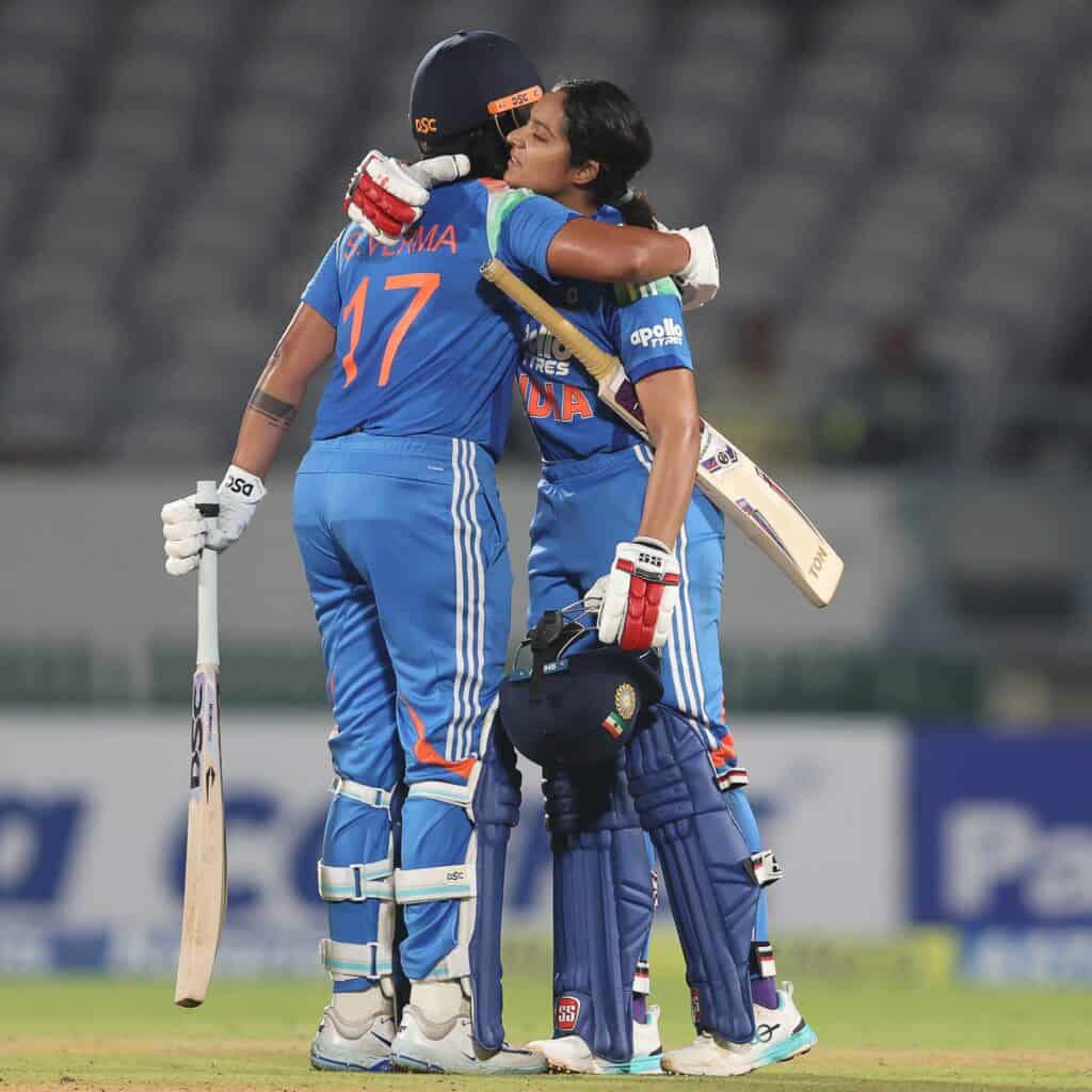 Pratika Rawal Hits Unbeaten Century as India Women Thrash Zimbabwe by Nine Wickets in First ODI Pratika Rawal's 100 Powers India to Win Over Zimbabwe